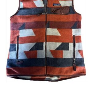 Patagonia Abstract Pattern Fleece Vest
